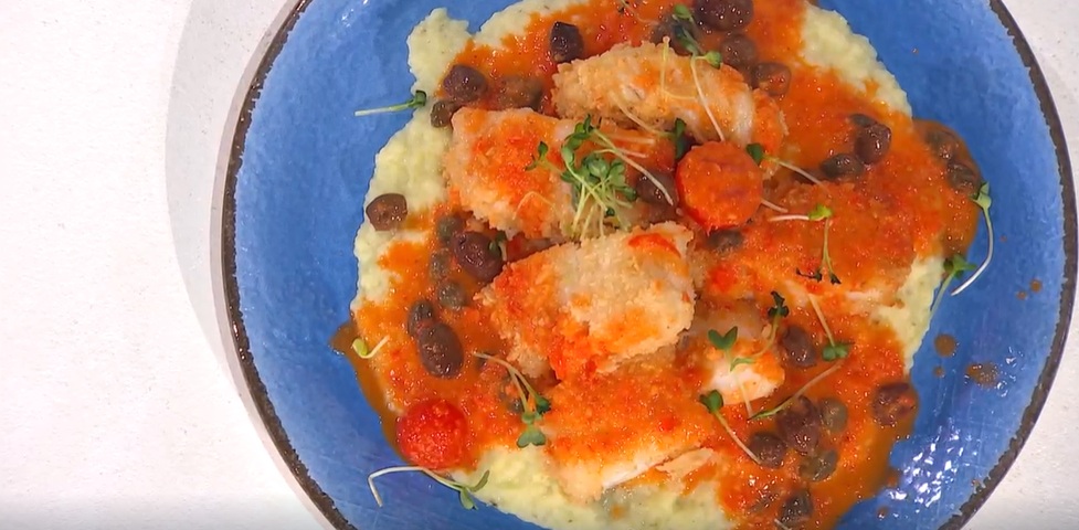 baccalà alla mediterranea di Mauro e Mattia Improta