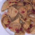 cappellacci con salsa alla melagrana di Daniele Persegani