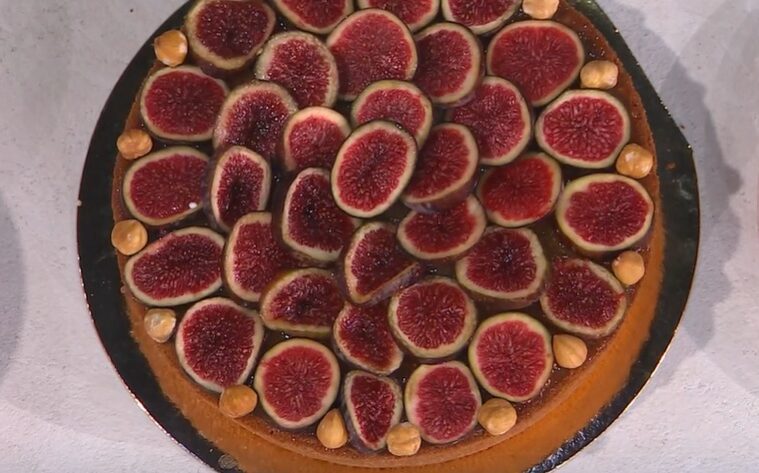 crostata fichi e nocciole di Sal De Riso