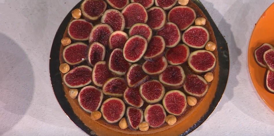 crostata fichi e nocciole di Sal De Riso