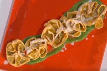 fagottini di zucchine e burrata di Mauro e Mattia Improta