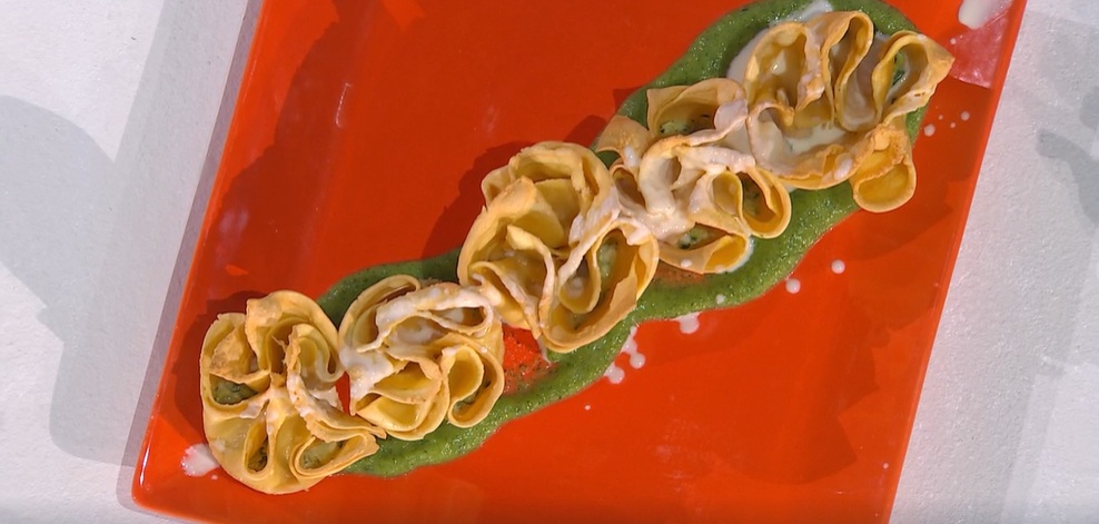 fagottini di zucchine e burrata di Mauro e Mattia Improta