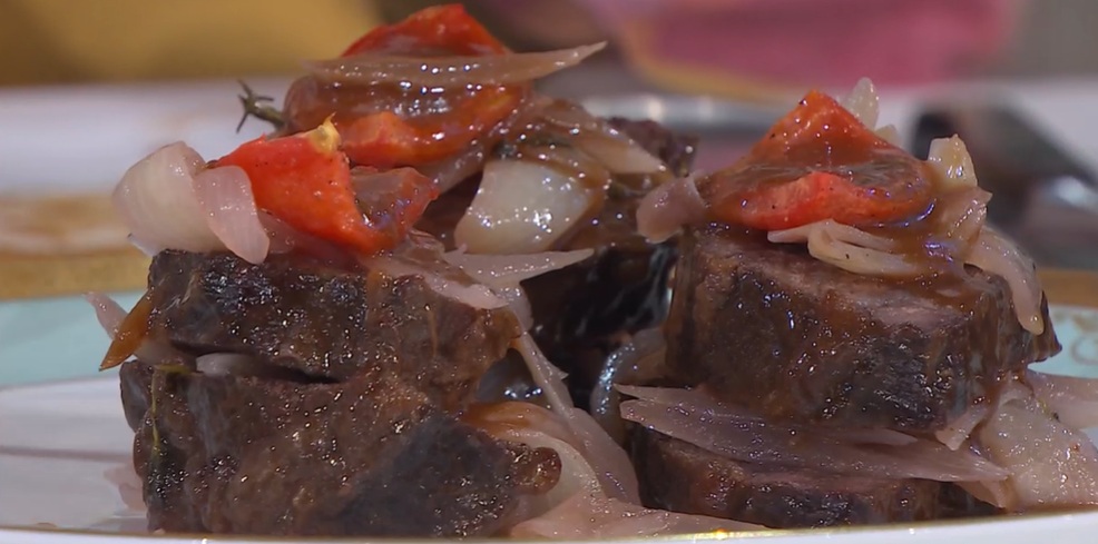 guancia di manzo in salsa di Chloe Facchini