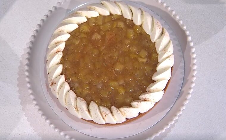 crostata di mele alla vaniglia di Sal De Riso