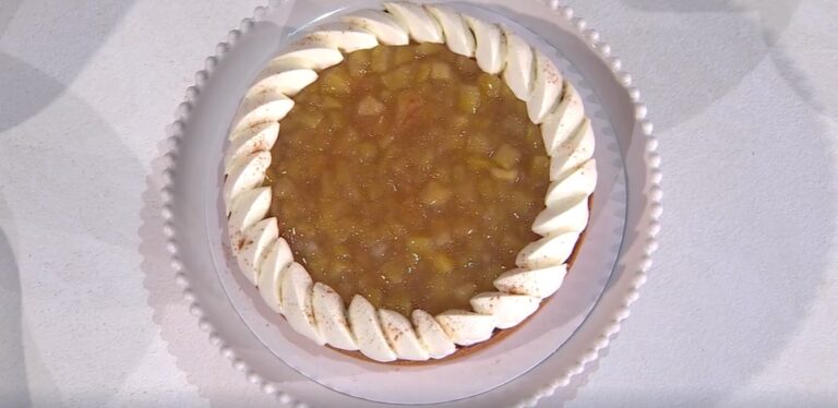 crostata di mele alla vaniglia di Sal De Riso