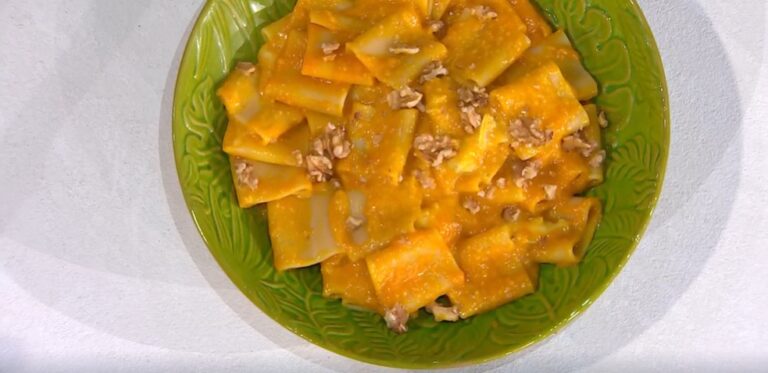 paccheri zucca e gorgonzola di Antonio Paolino