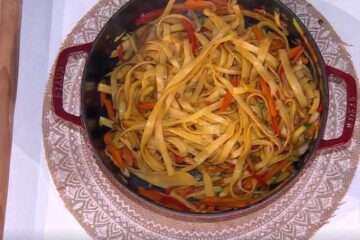 pasta alla piastra con verdure di Davide Nanni