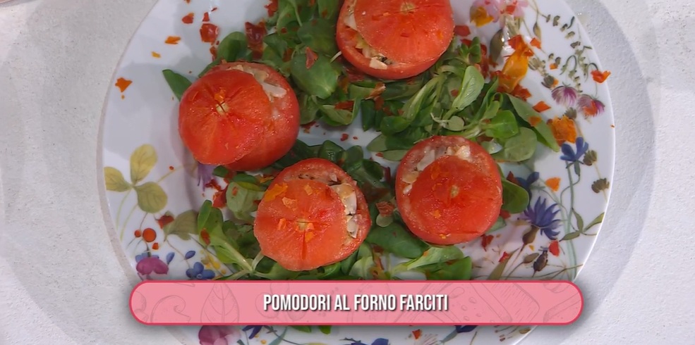 pomodori al forno farciti di Antonella Ricci
