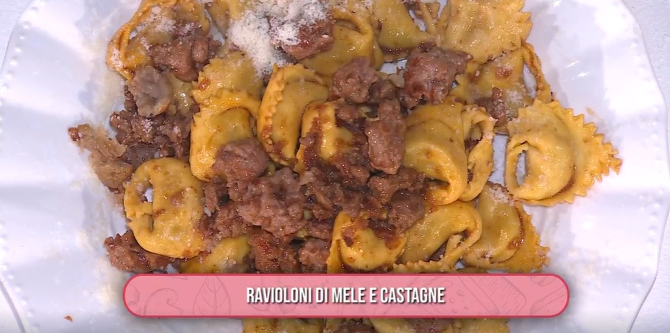 ravioloni di mele e castagne di Daniele Persegani