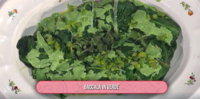 baccalà in verde di Michele Farru