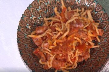 strozzapreti alle canocchie di Daniele Persegani