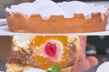 crostata al cioccolato con sorpresa di Antonio Paolino