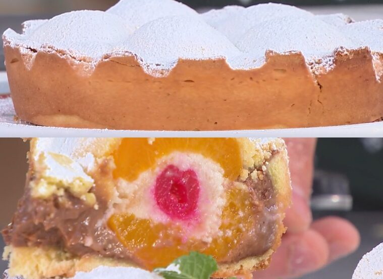 crostata al cioccolato con sorpresa di Antonio Paolino