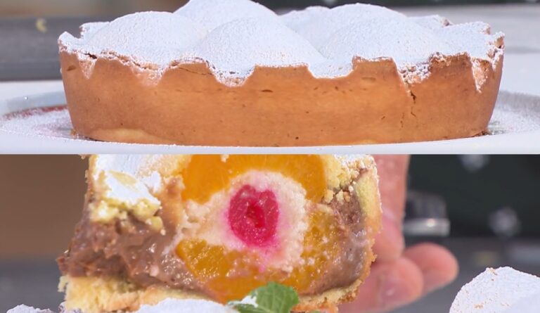 crostata al cioccolato con sorpresa di Antonio Paolino