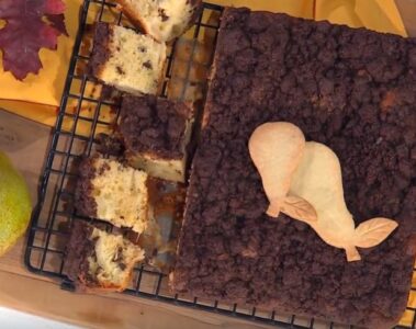 torta pere e cacao di Natalia Cattelani