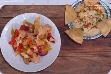 piadina fritta con hummus di Zia Cri