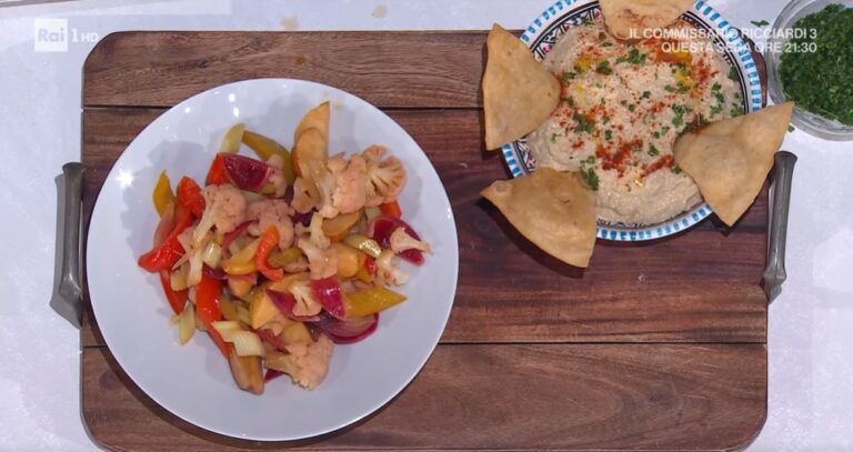 piadina fritta con hummus di Zia Cri