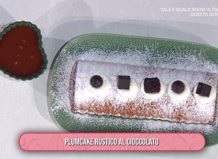 plumcake rustico al cioccolato di Barbara De Nigris
