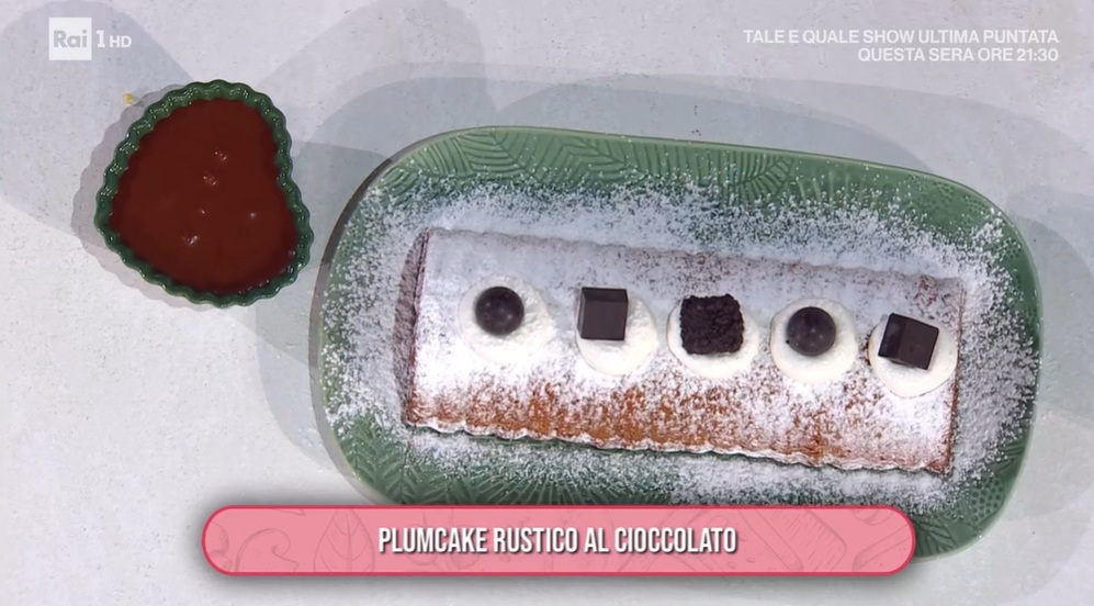 plumcake rustico al cioccolato di Barbara De Nigris