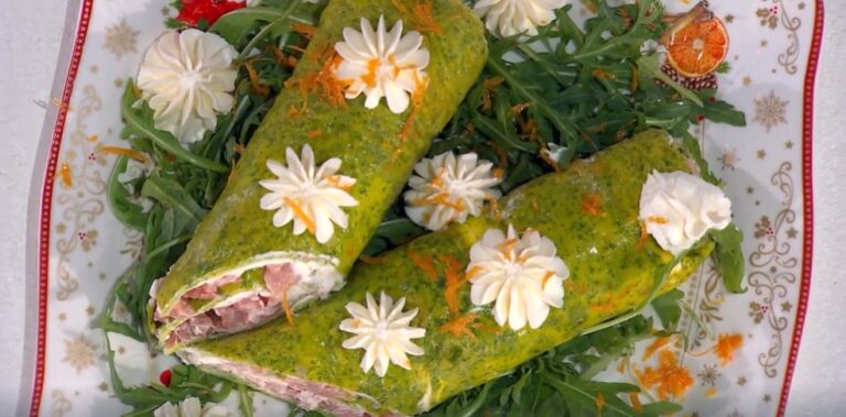 rotolo verde salmone e robiola di Barbara Agosti