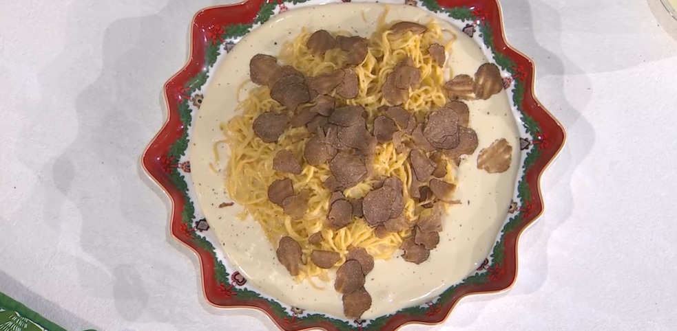 tagliolini con fonduta e tartufo di Cristian Bertol