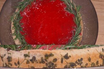 torta salata natalizia di Antonio Paolino