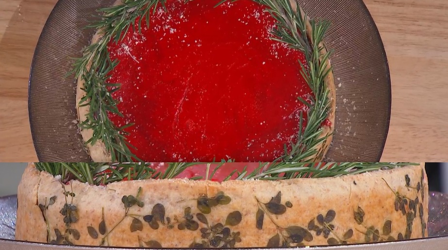 torta salata natalizia di Antonio Paolino