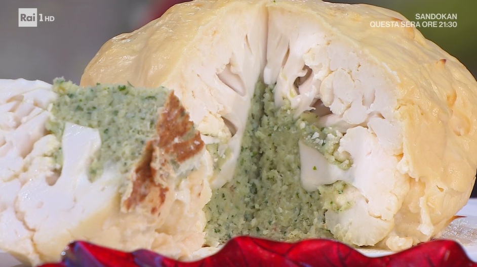 cavolfiore ripieno al forno di Daniele Persegani