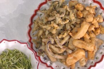 fritto alla romana con puntarelle di Gian Piero Fava