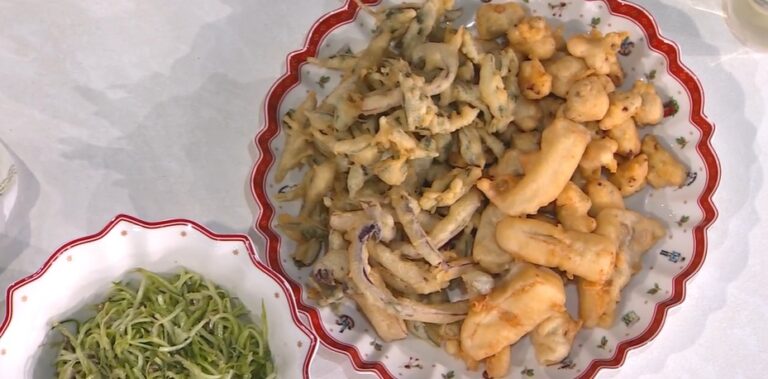 fritto alla romana con puntarelle di Gian Piero Fava