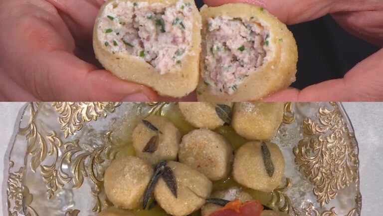 gnocchi ripieni burro e cannella di Andrea Mainardi