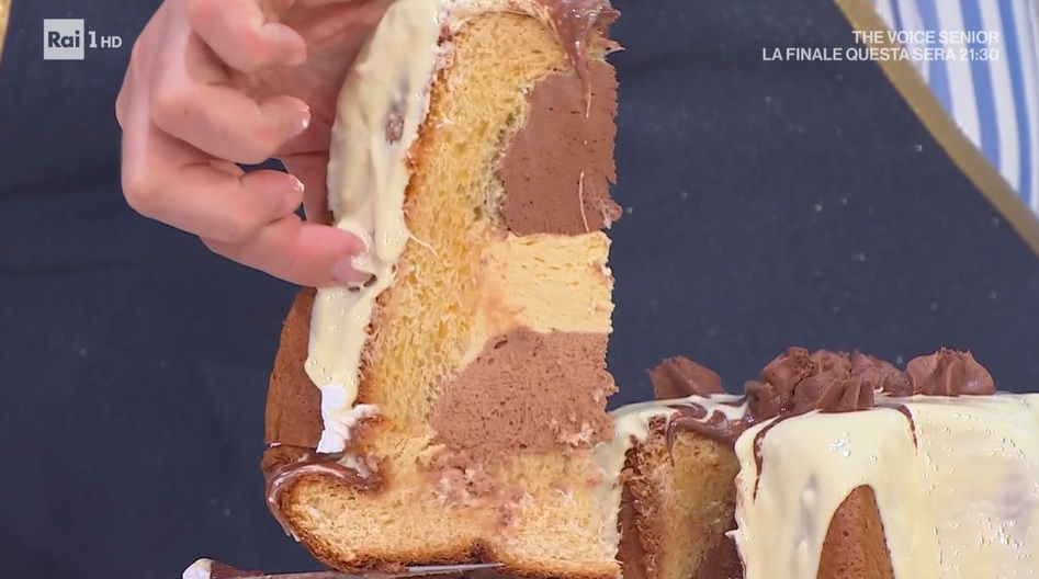 pandoro ai tre cioccolati di Daniele Persegani