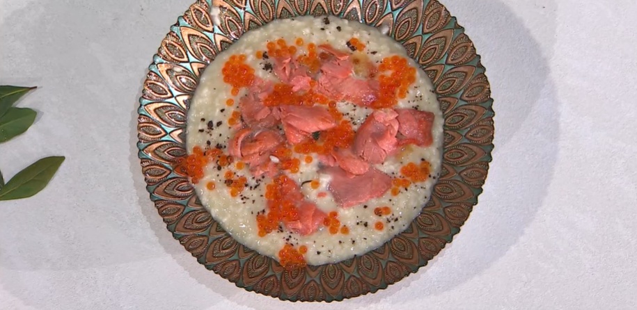 risotto limone e vaniglia di Sergio Barzetti