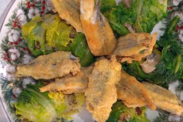 alici e scarole ripiene di Mauro e Mattia Improta