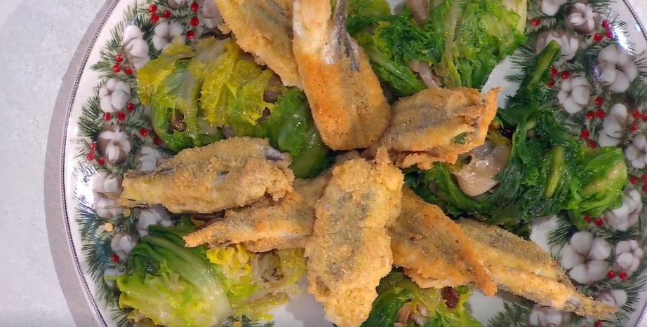 alici e scarole ripiene di Mauro e Mattia Improta