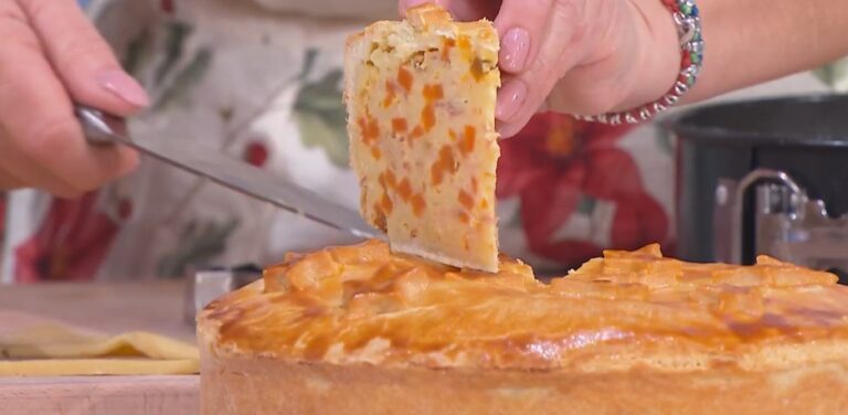 timballo di pasta in crosta di zia Cri
