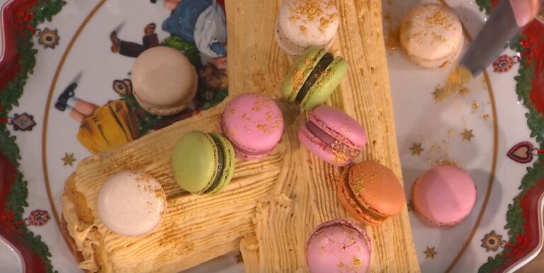 tronchetto dorato di Chloe Facchini