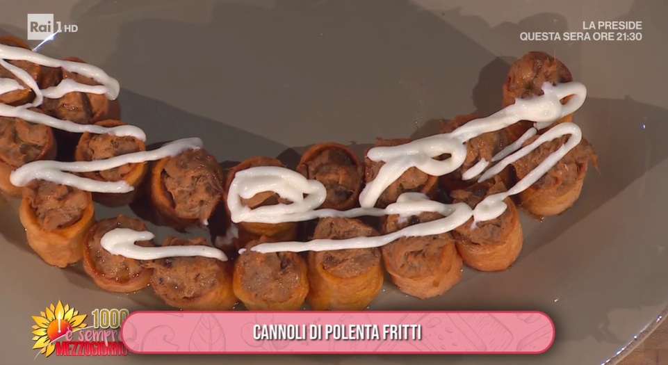 cannoli di polenta fritti di Andrea Mainardi
