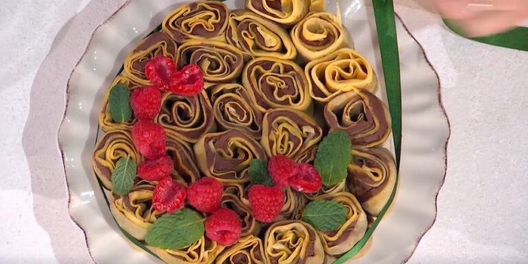 crespelle mele e cioccolato di Natalia Cattelani