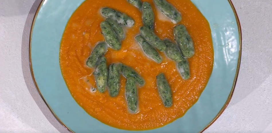 gnocchetti di pane su crema di zucca di Fabio Potenzano