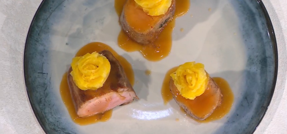 filetto di maiale all'ananas di Enrico Croatti