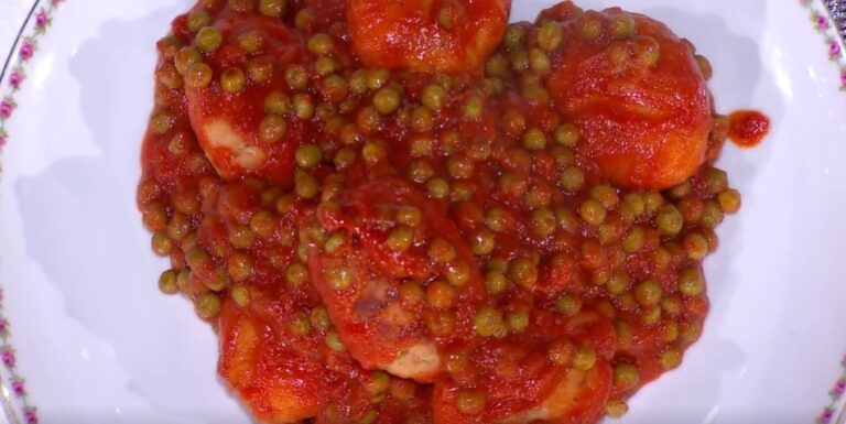 morbidoni in salsa di piselli di Daniele Persegani