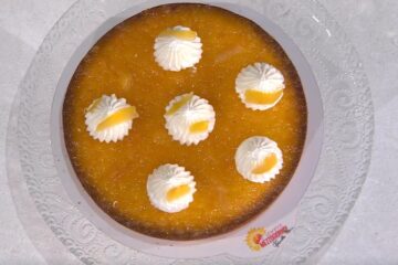 torta di riso al limone e zafferano di Sal De Riso