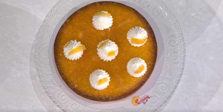 torta di riso al limone e zafferano di Sal De Riso