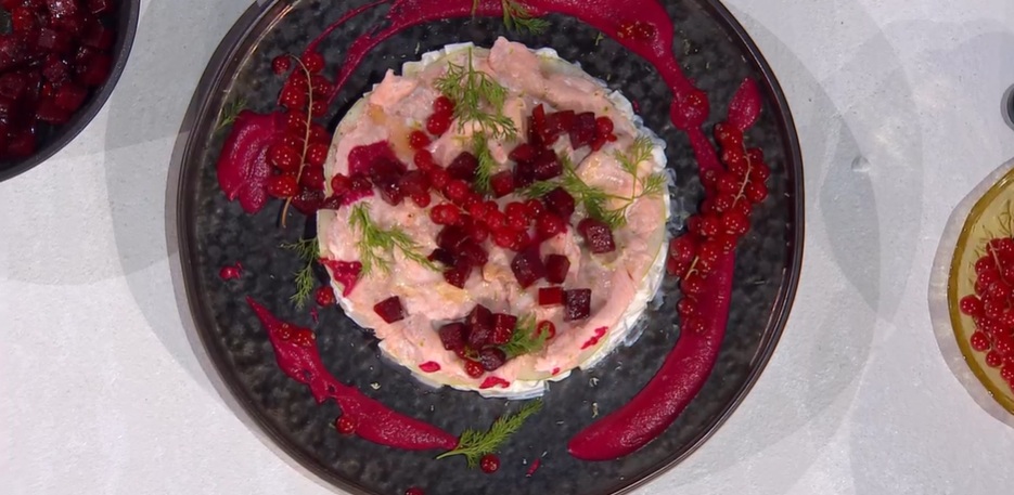 salmone alle erbe di Gian Piero Fava