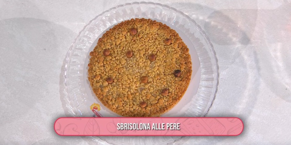 sbrisolona alle pere di Sal De Riso