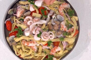 scialatielli al profumo di mare di Mauro e Mattia Improta