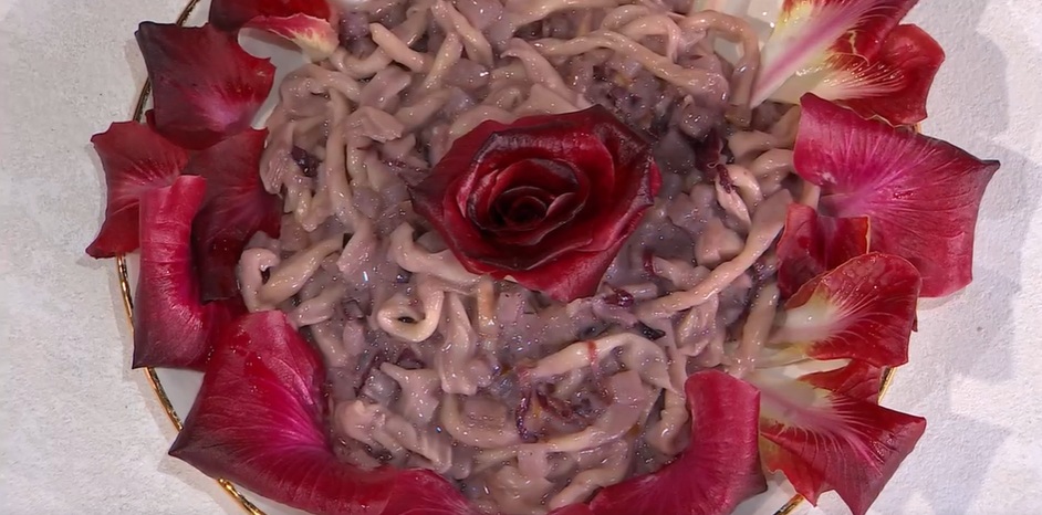 strozzapreti al sangiovese di Enrico Croatti