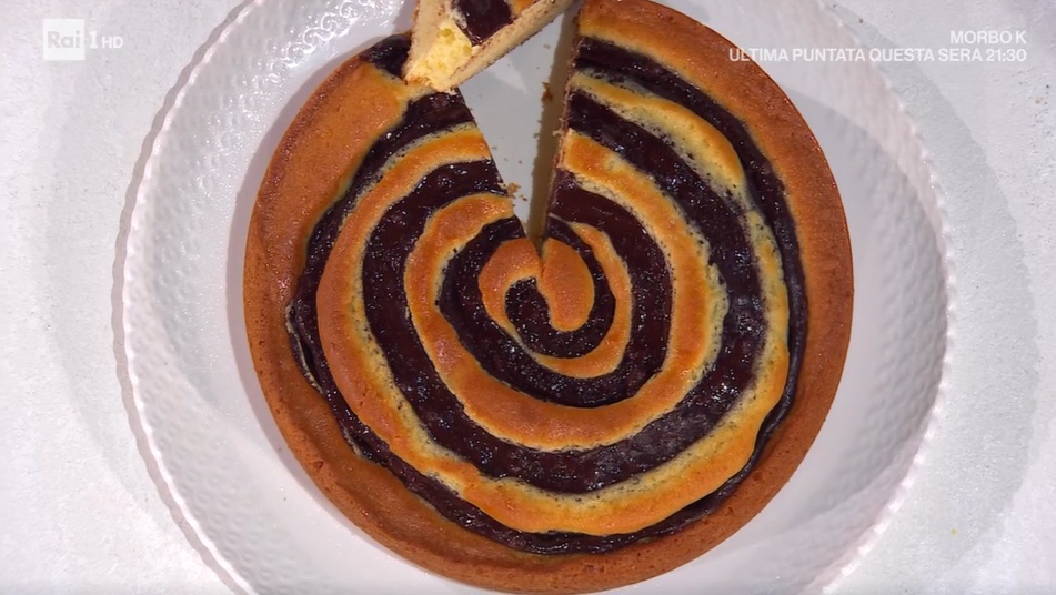 torta soffice con budino di Natalia Cattelani