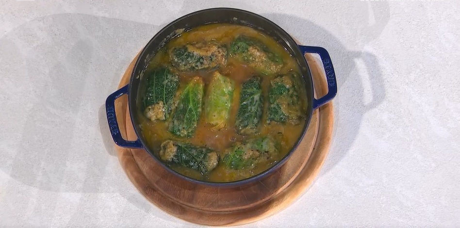 involtini di verza filanti di Antonella Ricci